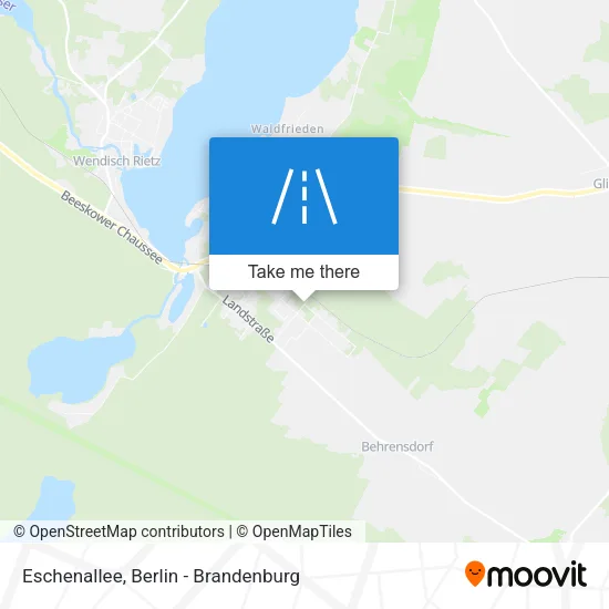 Карта Eschenallee