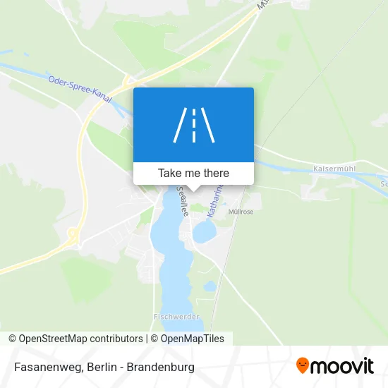 Карта Fasanenweg