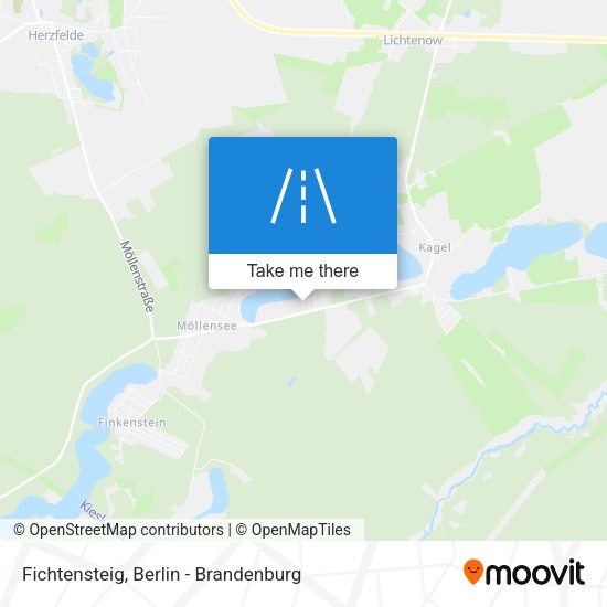 Fichtensteig map