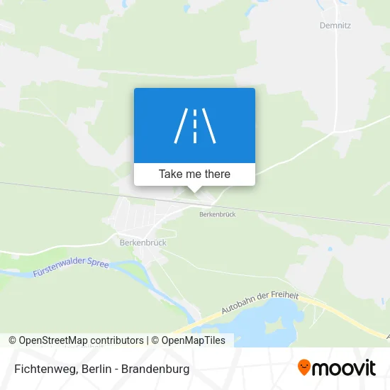 Карта Fichtenweg