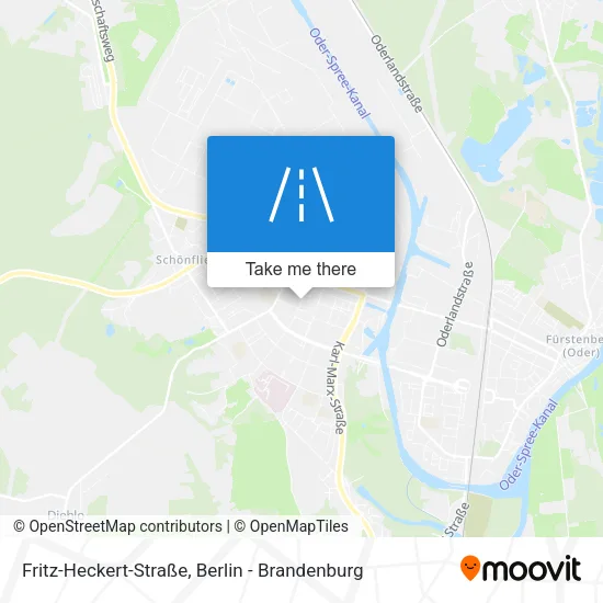 Карта Fritz-Heckert-Straße