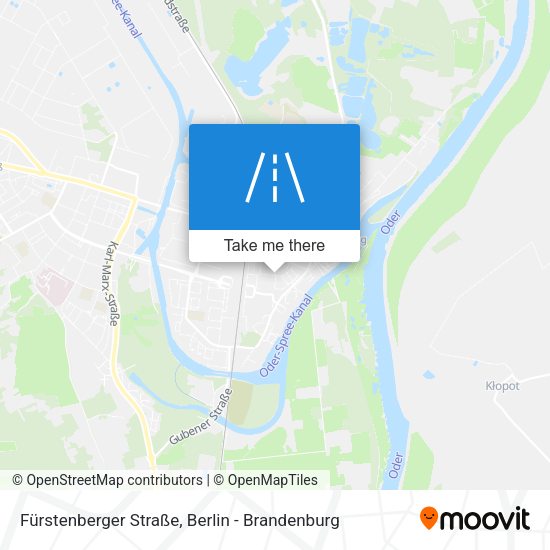 Fürstenberger Straße map