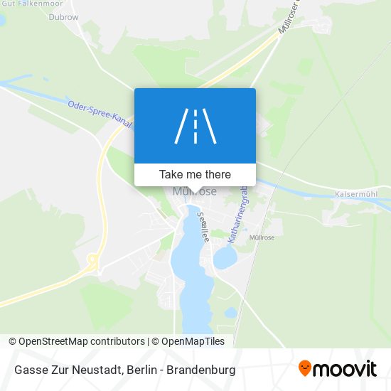 Карта Gasse Zur Neustadt