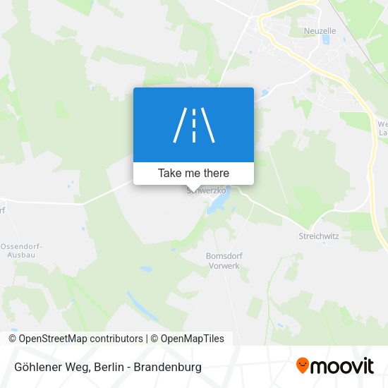 Göhlener Weg map