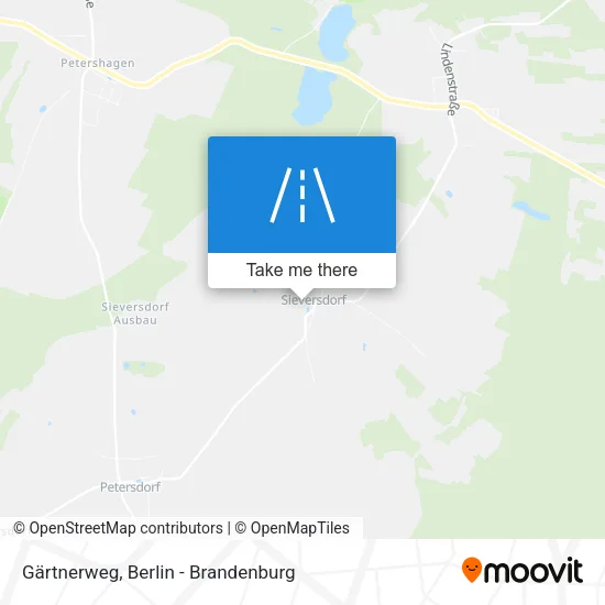 Карта Gärtnerweg