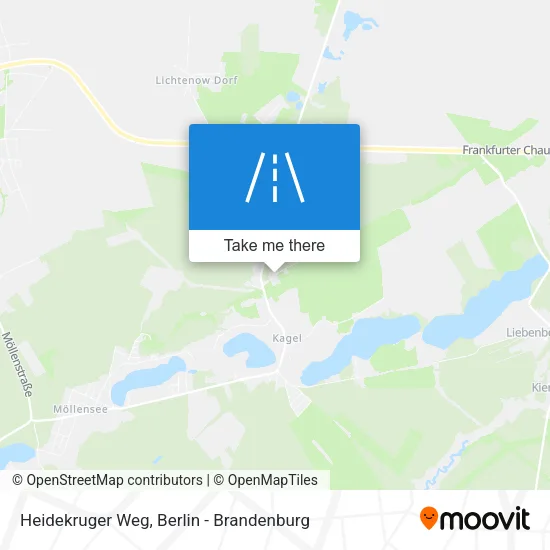 Карта Heidekruger Weg