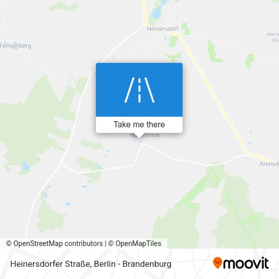 Heinersdorfer Straße map