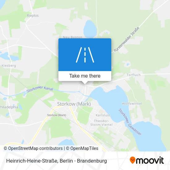 Карта Heinrich-Heine-Straße