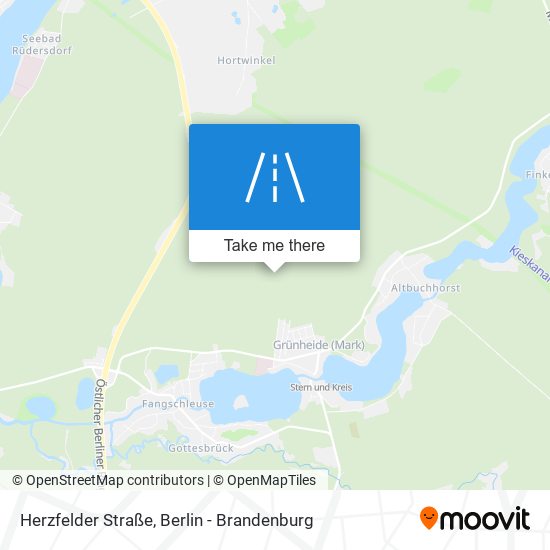 Herzfelder Straße map