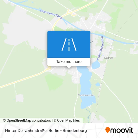 Карта Hinter Der Jahnstraße