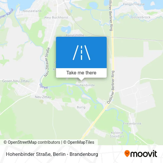 Карта Hohenbinder Straße