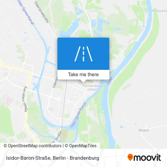 Карта Isidor-Baron-Straße