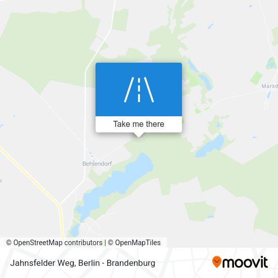 Jahnsfelder Weg map