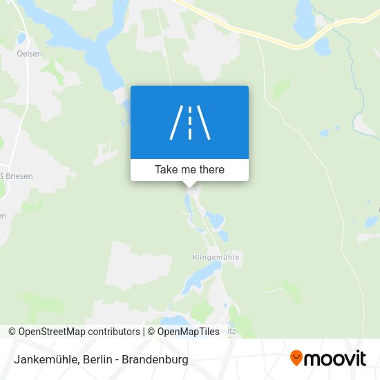 Jankemühle map
