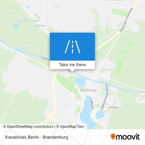 Карта Kanalinsel