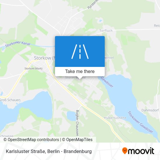 Karlsluster Straße map