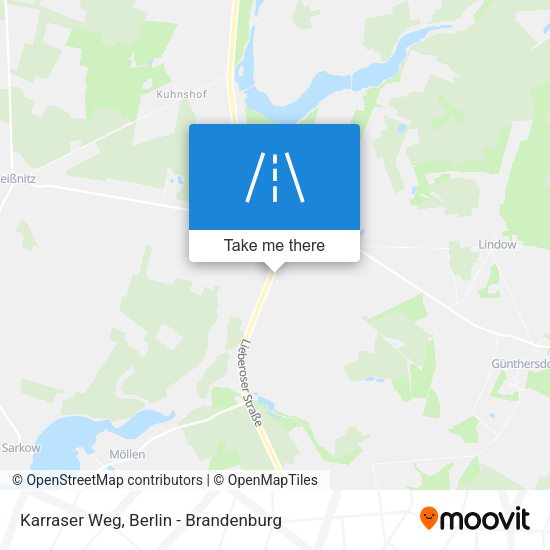 Karraser Weg map