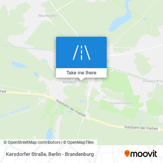 Kersdorfer Straße map