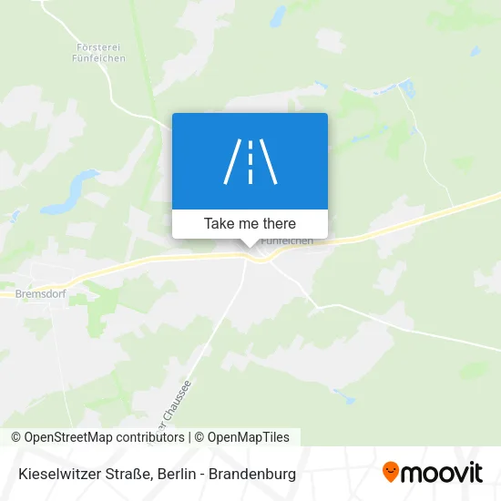 Карта Kieselwitzer Straße