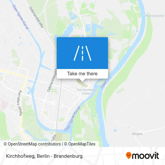 Карта Kirchhofweg