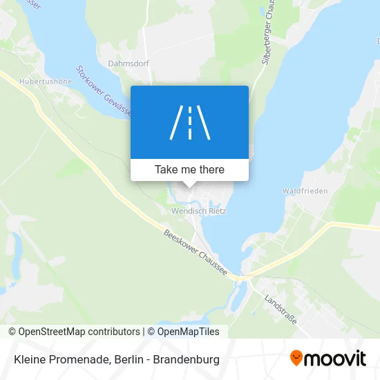 Kleine Promenade map