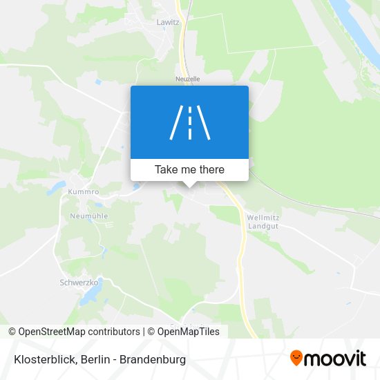 Klosterblick map