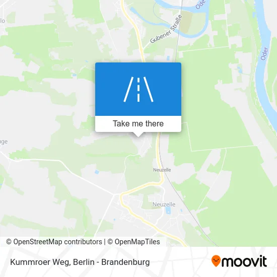 Kummroer Weg map