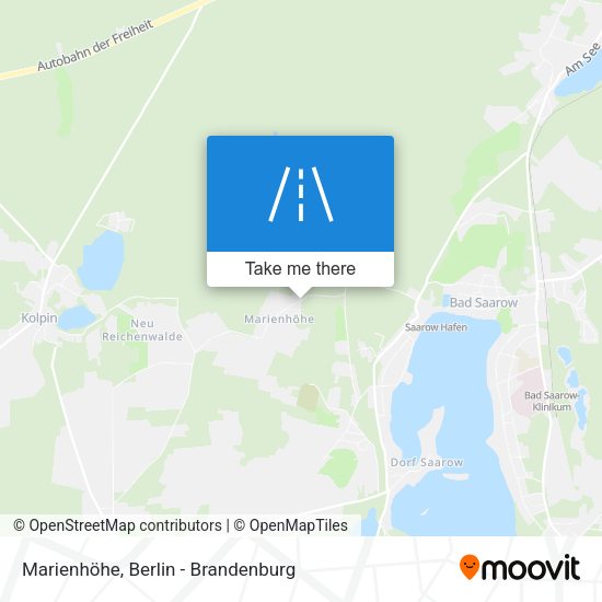 Marienhöhe map
