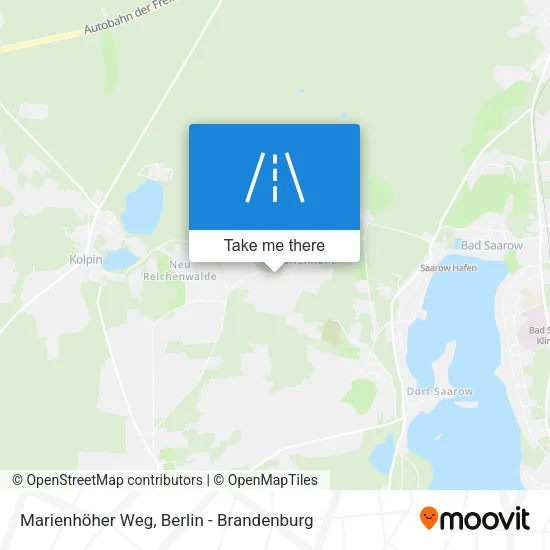 Карта Marienhöher Weg