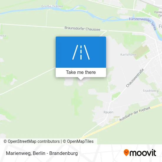 Marienweg map
