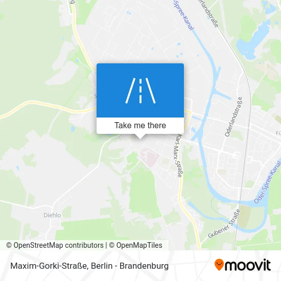Карта Maxim-Gorki-Straße