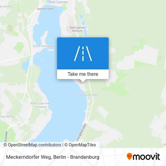 Карта Meckerndorfer Weg