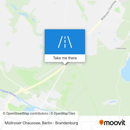 Müllroser Chaussee map