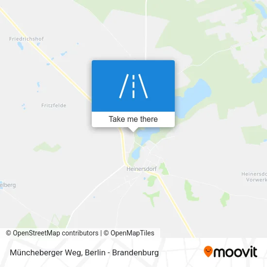 Карта Müncheberger Weg
