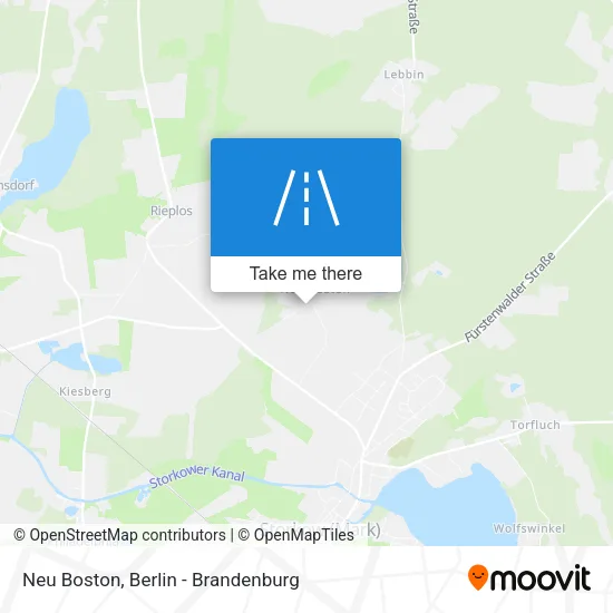 Карта Neu Boston