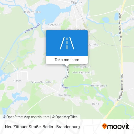 Карта Neu Zittauer Straße