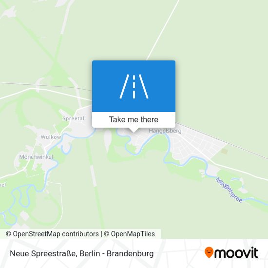 Neue Spreestraße map