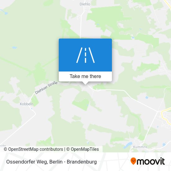 Ossendorfer Weg map