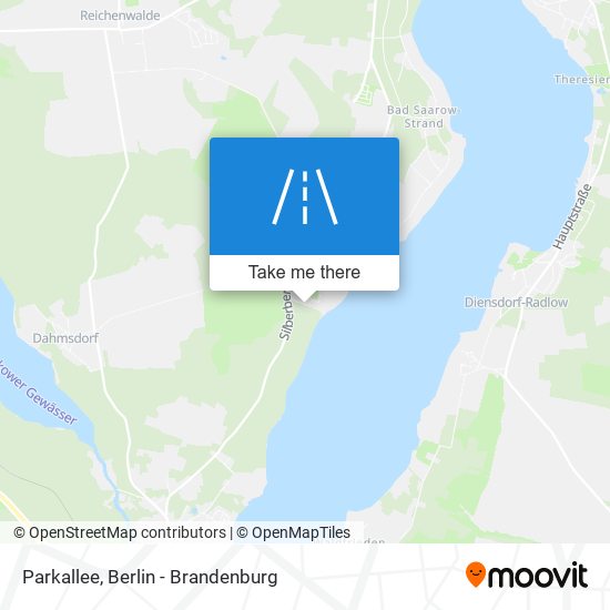 Parkallee map