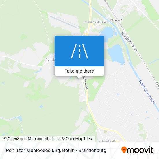 Pohlitzer Mühle-Siedlung map