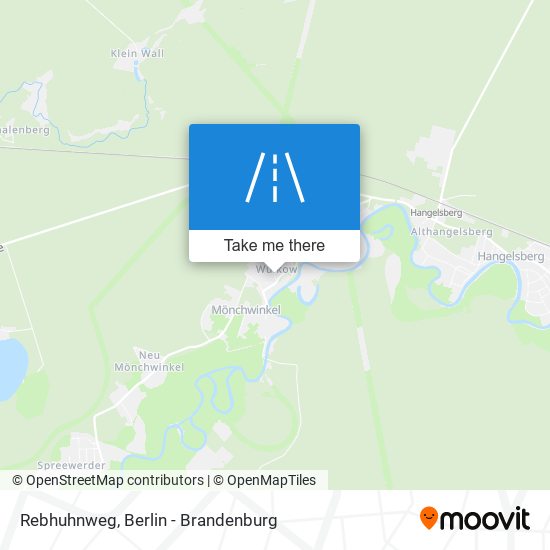 Rebhuhnweg map