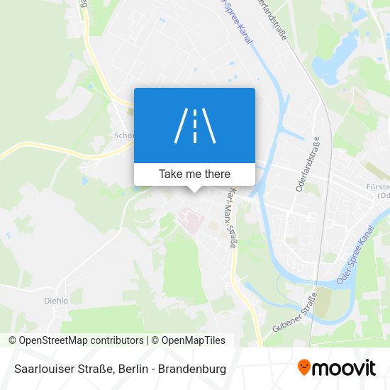 Saarlouiser Straße map