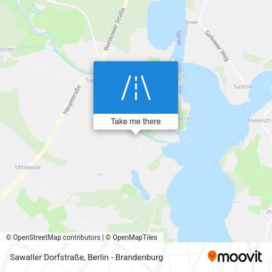 Sawaller Dorfstraße map