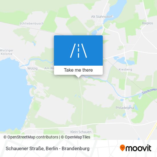 Schauener Straße map