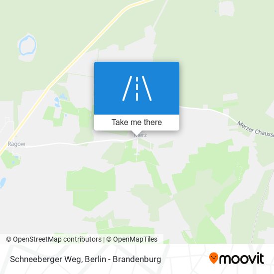 Schneeberger Weg map