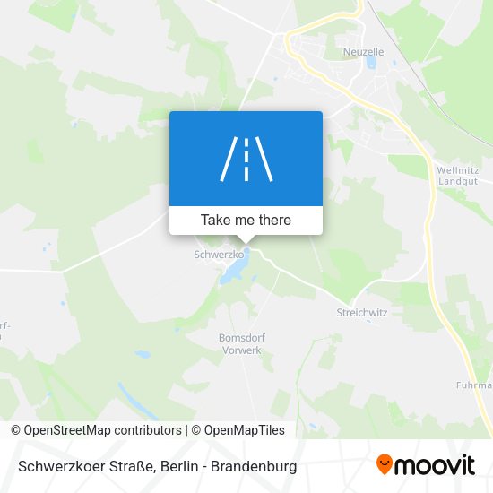 Schwerzkoer Straße map