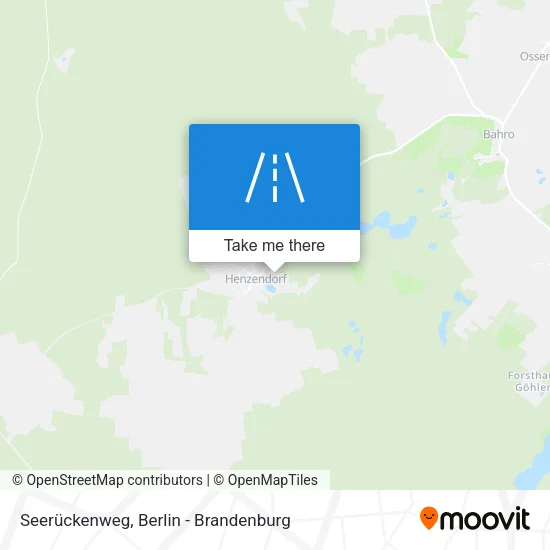 Карта Seerückenweg