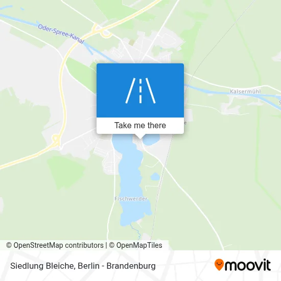 Siedlung Bleiche map