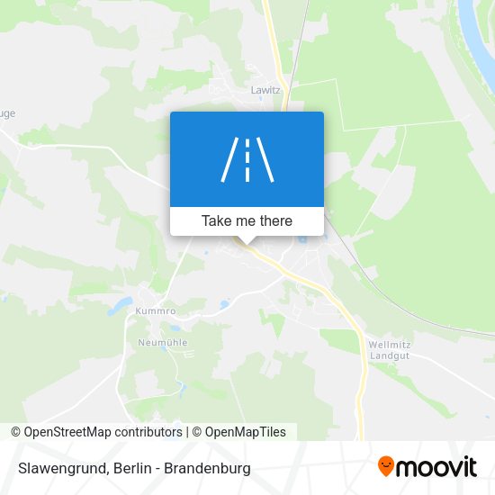 Slawengrund map