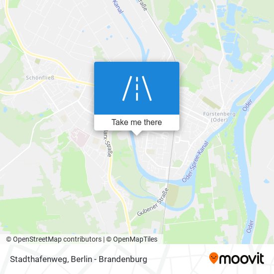 Stadthafenweg map